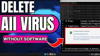 How to Remove All Viruses from Windows  10 & 11 Without Software | Easy Method