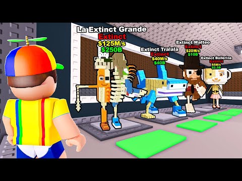 I Stole The 10 NEWEST EXTINCT BRAINROTS... (Steal a Brainrot)