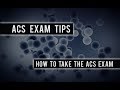 ACS Exam Preparation Strategies