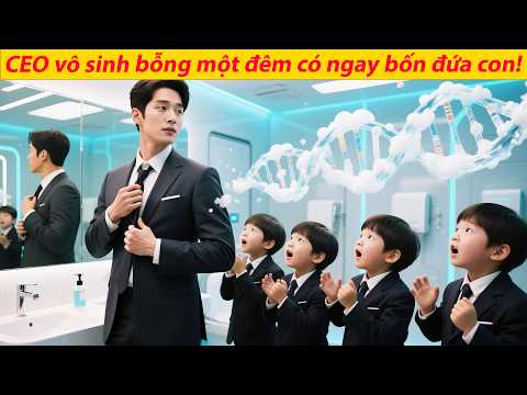 Mọi người cười nhạo CEO ốm yếu vô sinh, nhưng hôm sau bốn đứa trẻ tranh nhau gọi anh là bố!