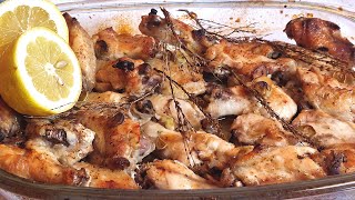 ALITAS DE POLLO AL LIMÓN EN EL HORNO🍗🍋😋 | El Dulce Paladar