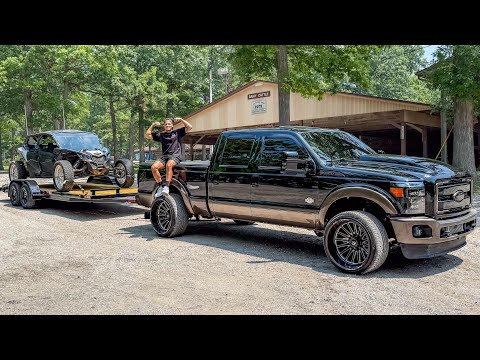 +1000HP Race Truck TOWS HEAVY LOAD! (Can Drag Trucks Tow?)