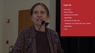 Seattle Town Hall: Healthcare Not Warfare