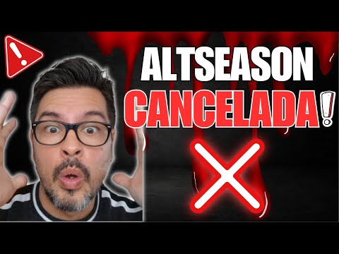 ⭕️URGENTE⭕️BITCOIN y las CRIPTOMONEDAS siguen CAYENDO...¿? ALTSEASON CANCELADA ¿?