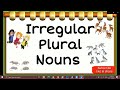 Exploring Irregular Plural Nouns for Grade 2