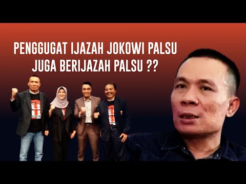 Penggugat Ijazah Jokowi Palsu Juga Berijazah Palsu ?