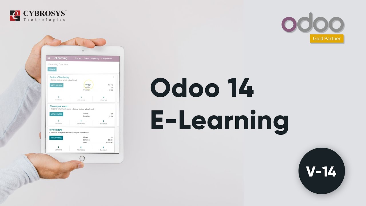 Odoo 14 E-Learning | E-Learning Management System | 31.01.2021

E-learning has paved its applicability to a higher standard during the year 2020. With the devastating impact of Coronavirus ...