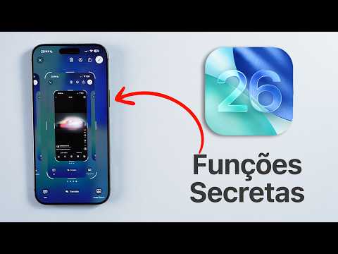 iOS 26 - As Melhores Funções Secretas e Escondidas!