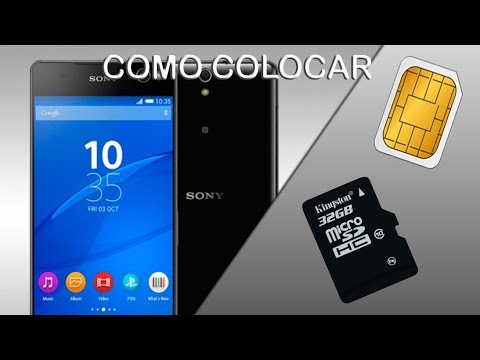 (SPANISH) Sony Xperia C5  Como Instalar Simcard Y Memoria SD