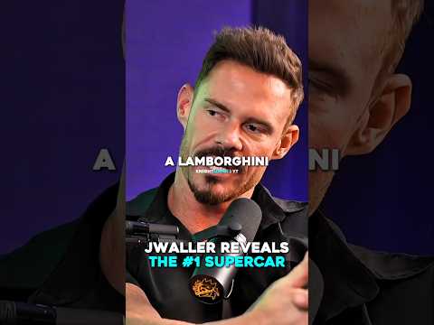 Jwaller Reveals The #1 Supercar
