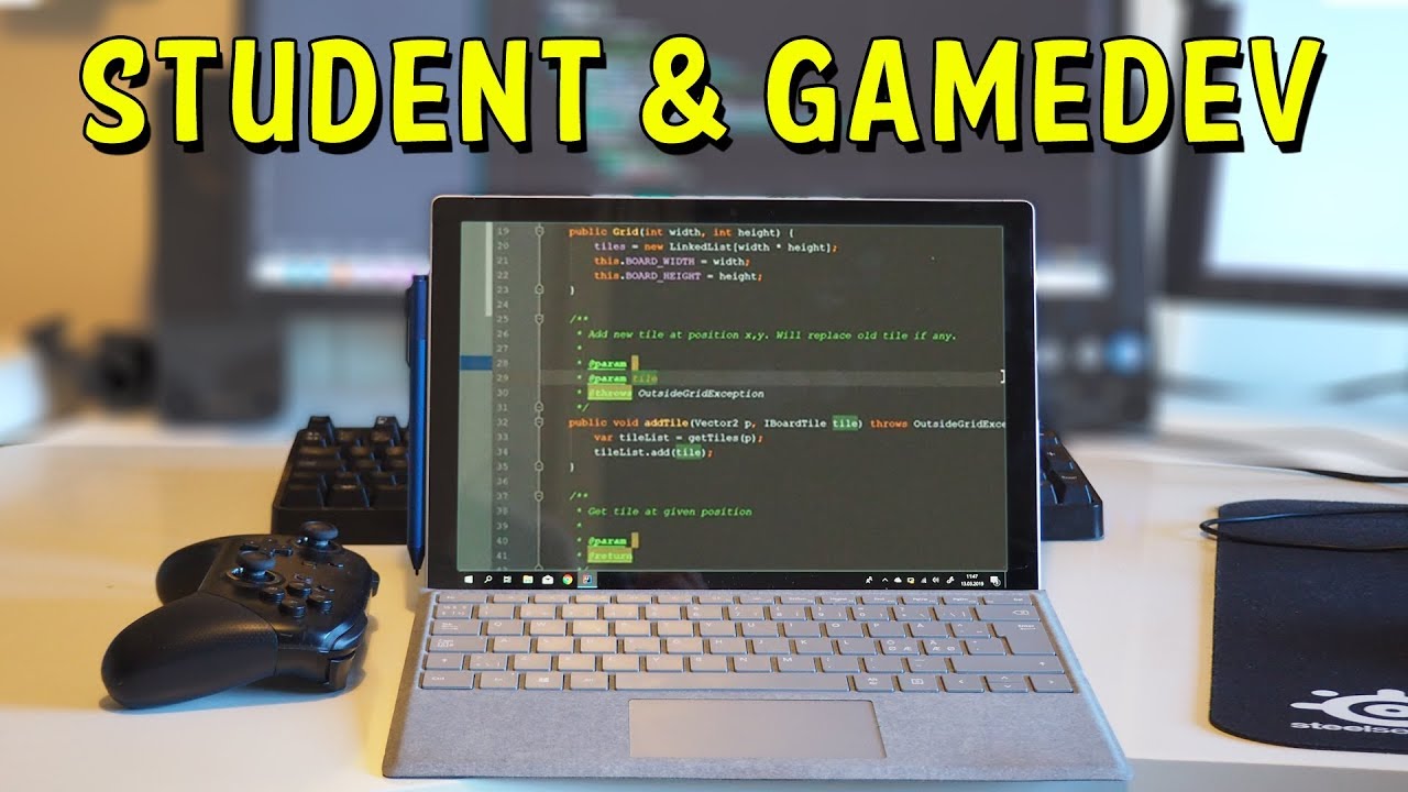 A day In the Life of a Game Developer & Student