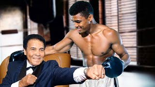 Boxing Legends Meet Their Younger Selves!