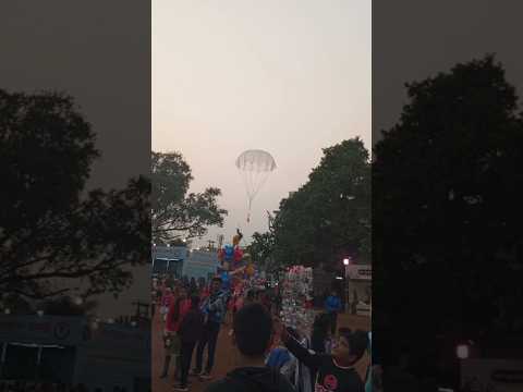 🪂 Parachute 🪂 flying #science #project #viralshort #parachute