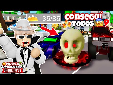 CONSEGUI TODOS LOS NUEVOS CARROS 😱 DE HALLOWEEN 2024 BROOKHAVEN