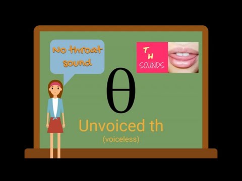 Voiced and Unvoiced th Words - YouTube