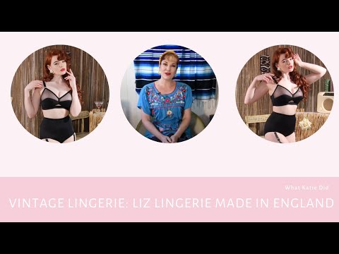 Vintage Lingerie | Liz Lingerie Made in England