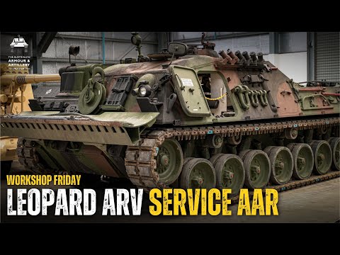 WORKSHOP FRIDAY: Leopard 1 ARV Gets a Much Needed Fix!