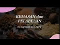 Kuis tentang Kemasan dan Pelabelan