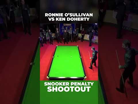 O'Sullivan vs Doherty Snooker Penalties! ⚽️
