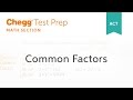 Exploring Factors and Multiples for ACT Math Success