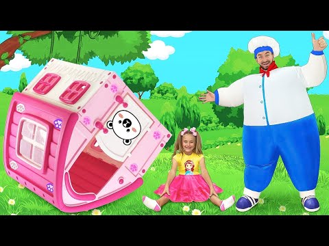 Sasha y Max cantan la canción de la policía  Rimas infantiles para niños