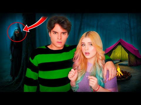 🔮 PASAMOS la NOCHE en el BOSQUE y INVOCAMOS a la BRUJA con @prince_froby!! 😱⛺️😈