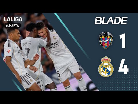 Levante - Real Madrid (1-4) - Maç Özeti - LaLiga 2025/26