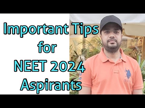 Last Minute Tip for NEET 2024 Aspirants❤️