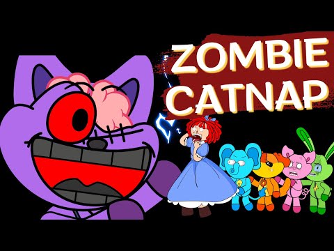 The giant zombie CATNAP confronted with RAGATHA teacher | CATNAP AND FRIENDS EP 1