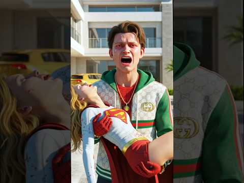 Who Murdered Super Girl? Spider Man Vs Captain America Vs Venom | #spiderman #shorts