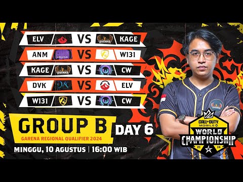 Group Stage Day 6 - Garena Qualifier CODM WC 2024 l Garena Call of Duty®: Mobile Indonesia