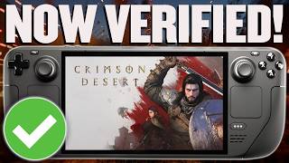 Crimson Desert Is OFFICALLY Verified For The Steam Deck! Is It Playable?