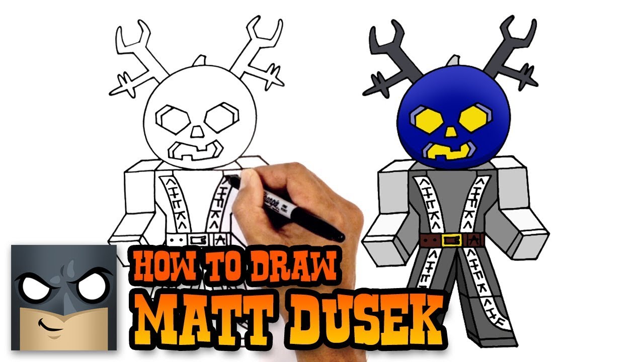 How to Draw Matt Dusek - Roblox
