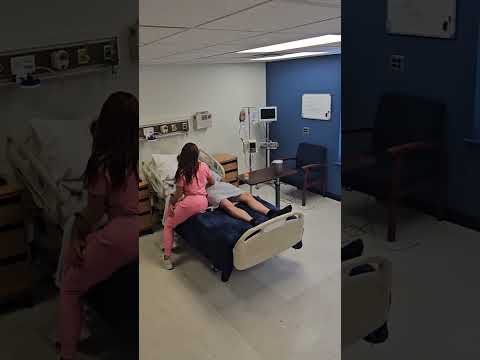 Why she wake him up? #scrubs #nurse #nightroutine #doctor #health ##hospital