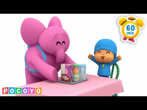 🪥 Buenos hábitos para los niños 🪥 [60 min] POCOYÓ en ESPAÑOL LATINO CANCIONES y DIBUJOS ANIMADOS