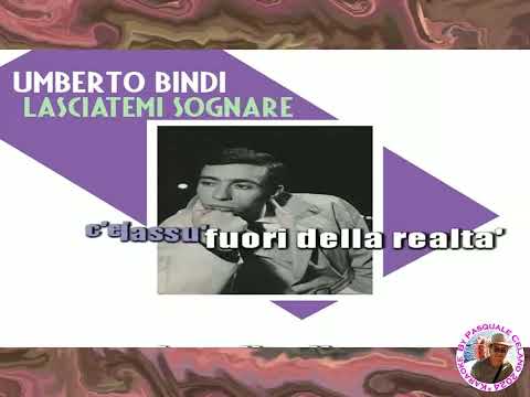 Umberto Bindi   Lasciatemi sognare KARAOKE FAIR USE