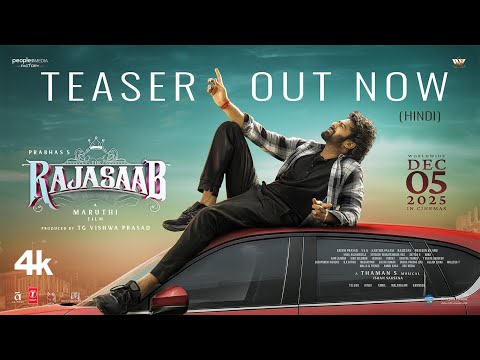 The Raja Saab Hindi Teaser | Prabhas | Maruthi | Thaman | TG Vishwa Prasad | Dec 5, 2025