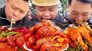 Who Ate Real Shrimp?| Tiktok Video|Eating Spicy Food And Funny Pranks|Funny Mukbang