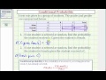 Conditional Probability in Student Grades