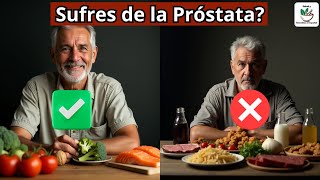 🟥 Próstata Sana: Qué Comer y Qué No Comer para tu Bienestar si Sufres de la Próstata 🩺