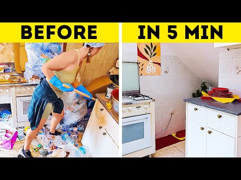 EASY Home and Kitchen Cleaning Hacks You Never Knew Existed!