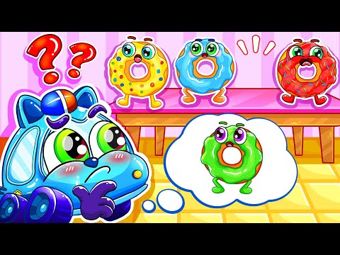 Baby Looking for Donuts Song | Colors Song + More Nursery Rhymes by Cars & Play