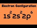 Electron Configuration and Energy Levels