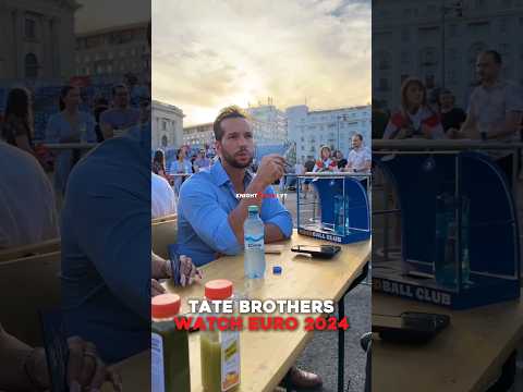 Tate Brothers Visit Euro 2024 Romania
