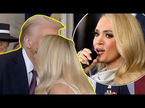 What Did Donald Trump Whisper To Carrie Underwood?