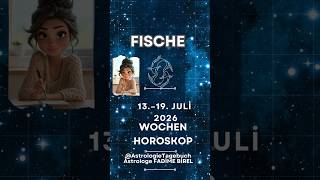 FISCHE - Wochenhoroskope 13.-19. JULI 2026  Astrologin Fadime Birel #astrologie #fische