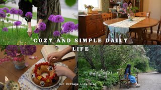 Simple and Ordinary Life | Slow Life in the Countryside 🕯️🥧🌷🫖