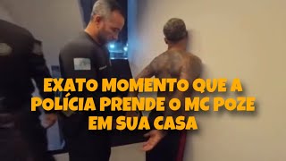 Veja o momento em que a polícia entra na casa do MC Poze #mcpoze #funk #riodejaneiro