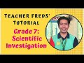 Scientific Investigation and Methodology