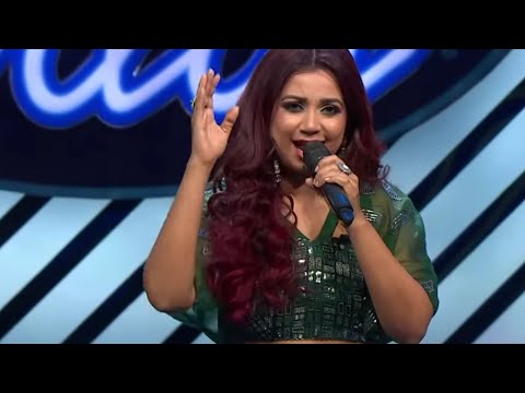 Agar Tum Ho Sagar menuka poudel performance Indian idol 14  Vishal dadlani Kavita Krishnamurthy